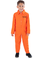 Escaped Prisoner Costume, Orange 1