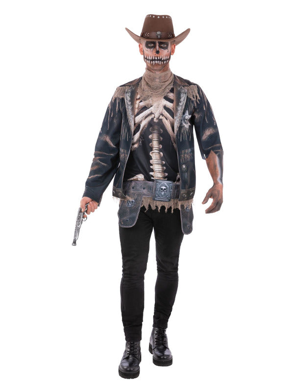 Skeleton Outlaw Costume - 2