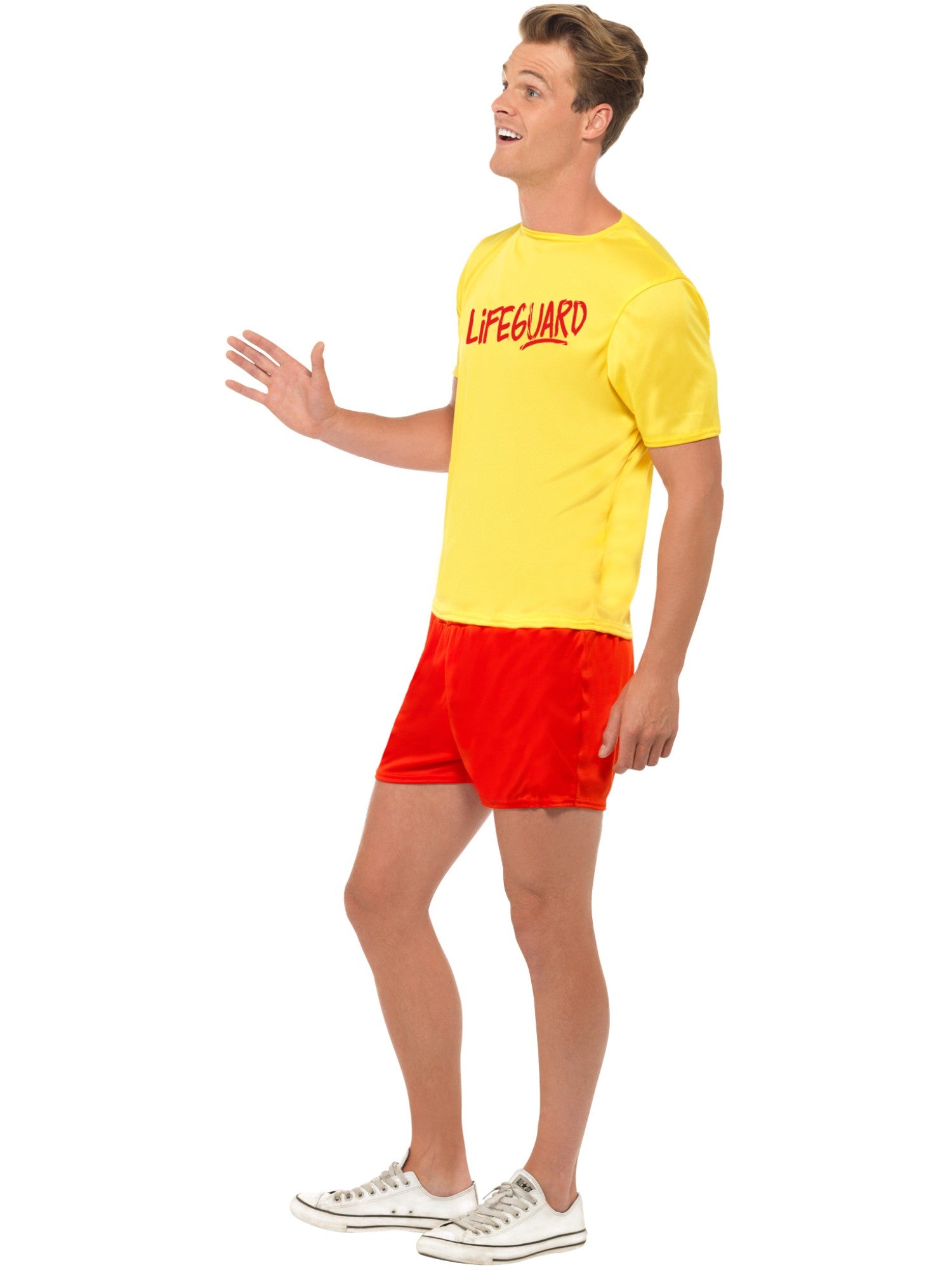 Lifeguard Beach Costume, Yellow 3