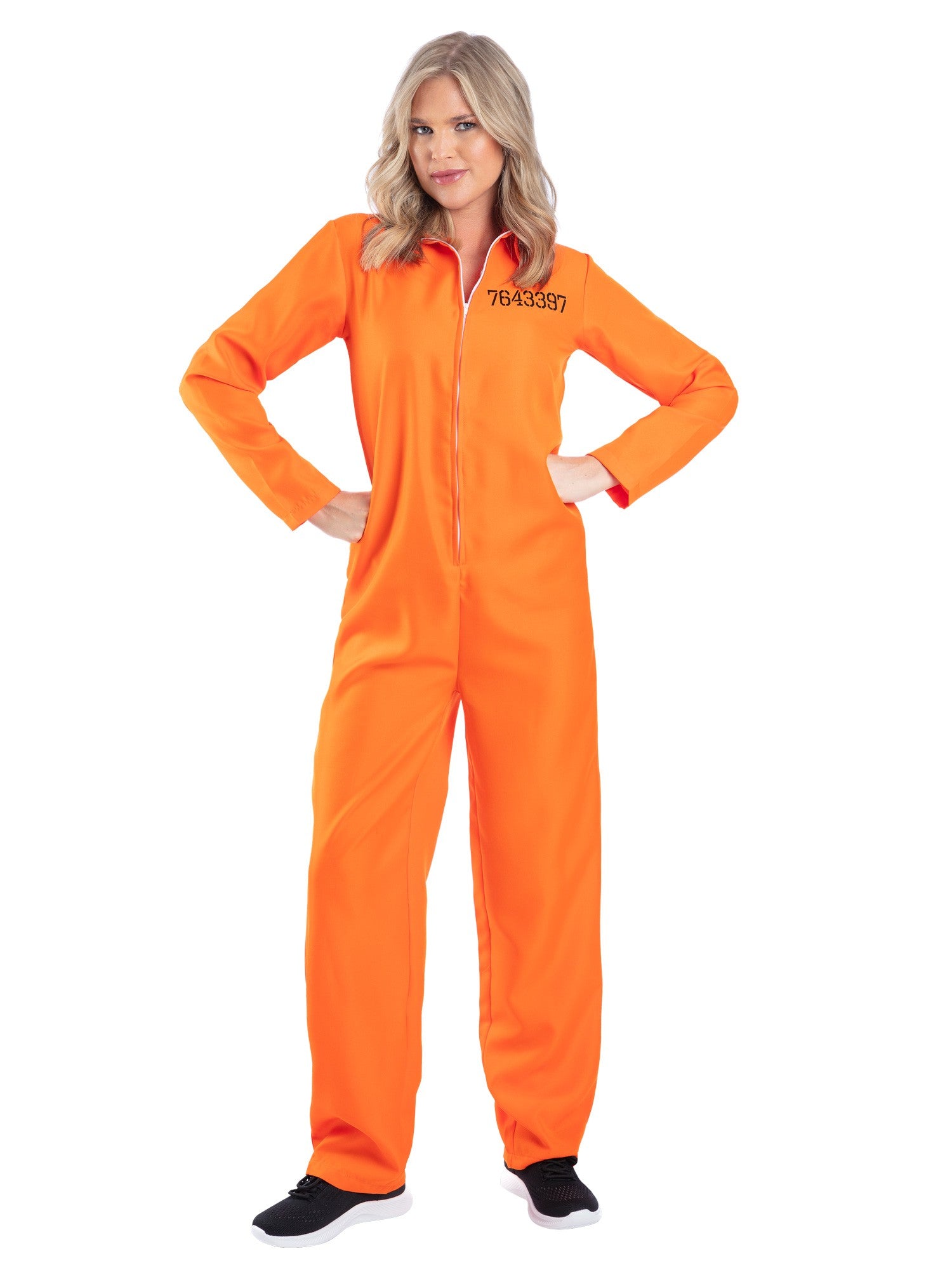 Escaped Prisoner Costume, Orange 1