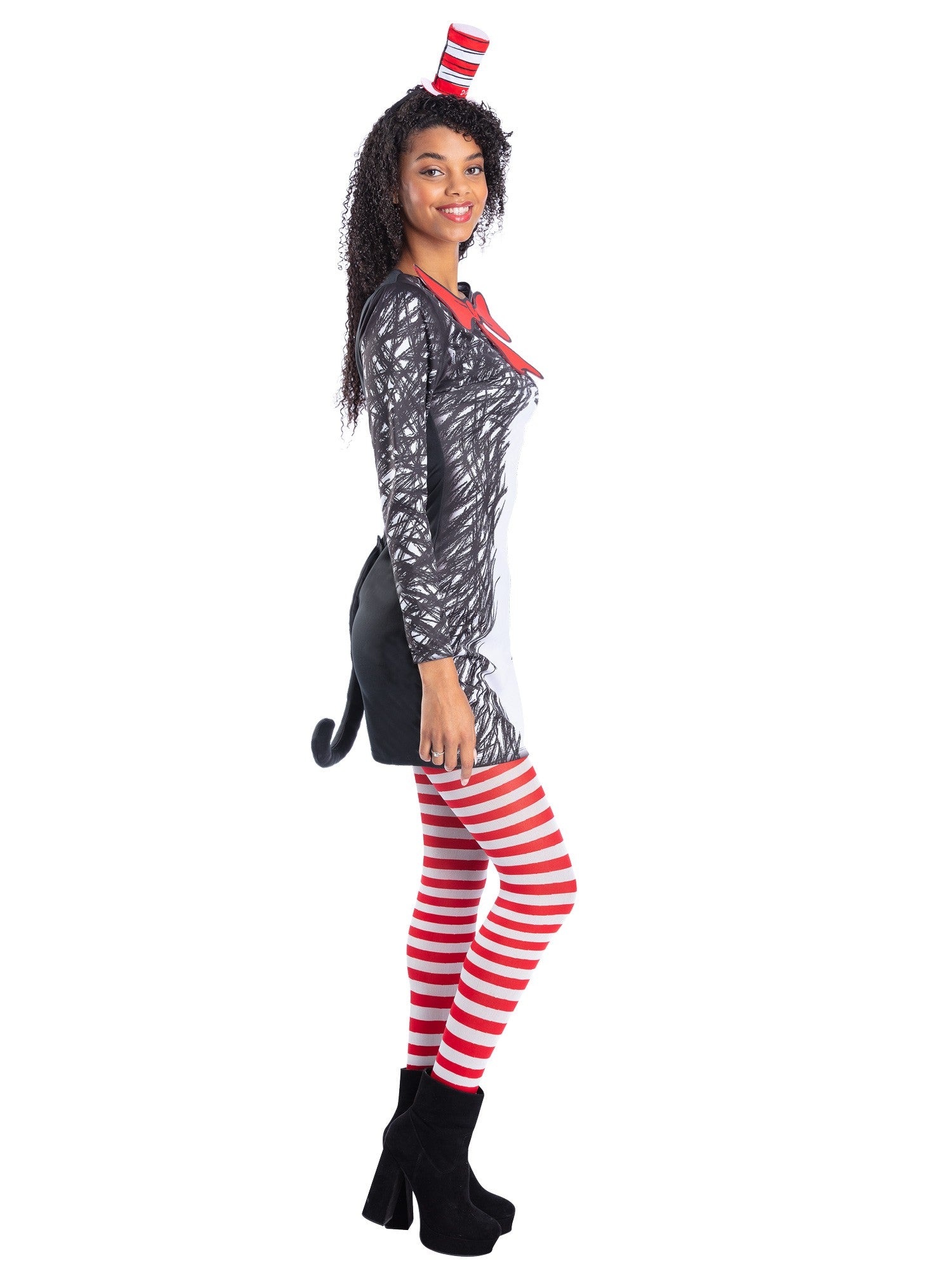 Dr Seuss Cat in the Hat Ladies Costume 3