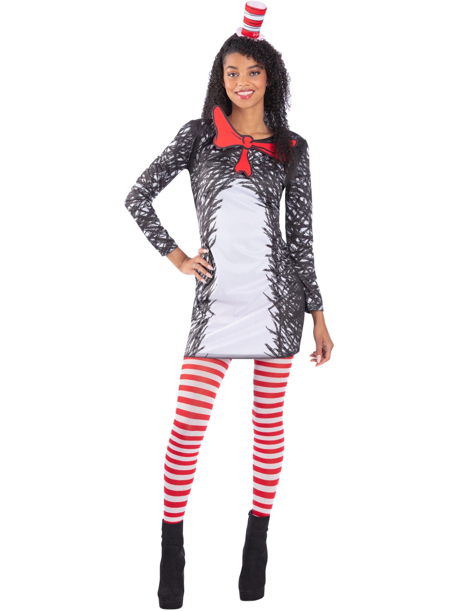Dr Seuss Cat in the Hat Ladies Costume 1
