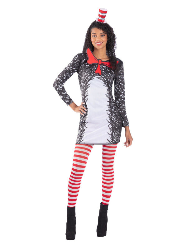 Dr Seuss Cat in the Hat Ladies Costume - 2