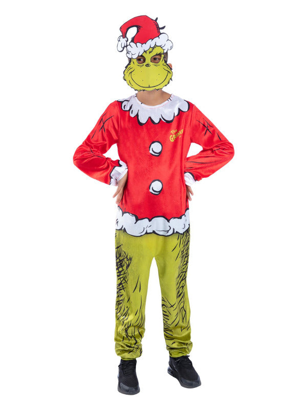 Dr Seuss The Grinch Santa Costume - 2