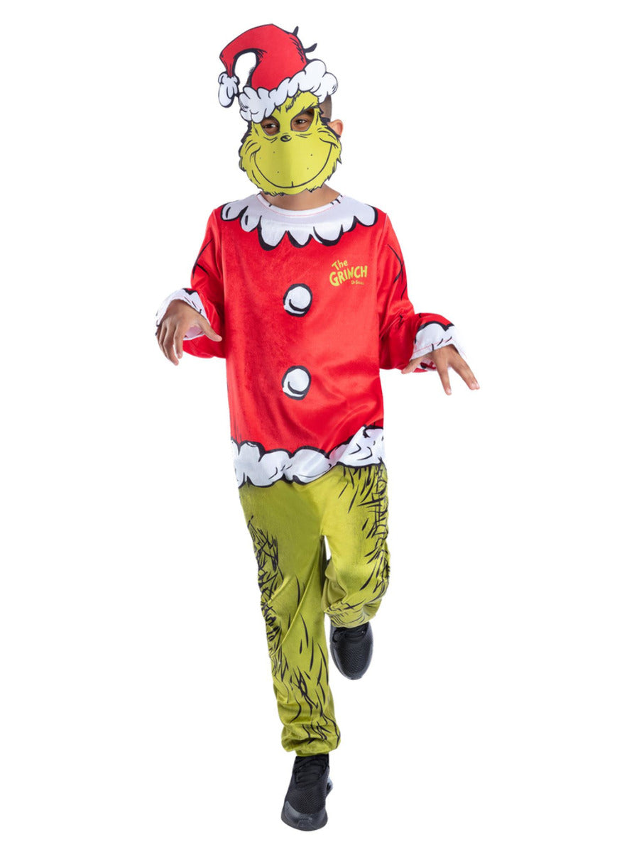 Dr Seuss The Grinch Santa Costume - 5