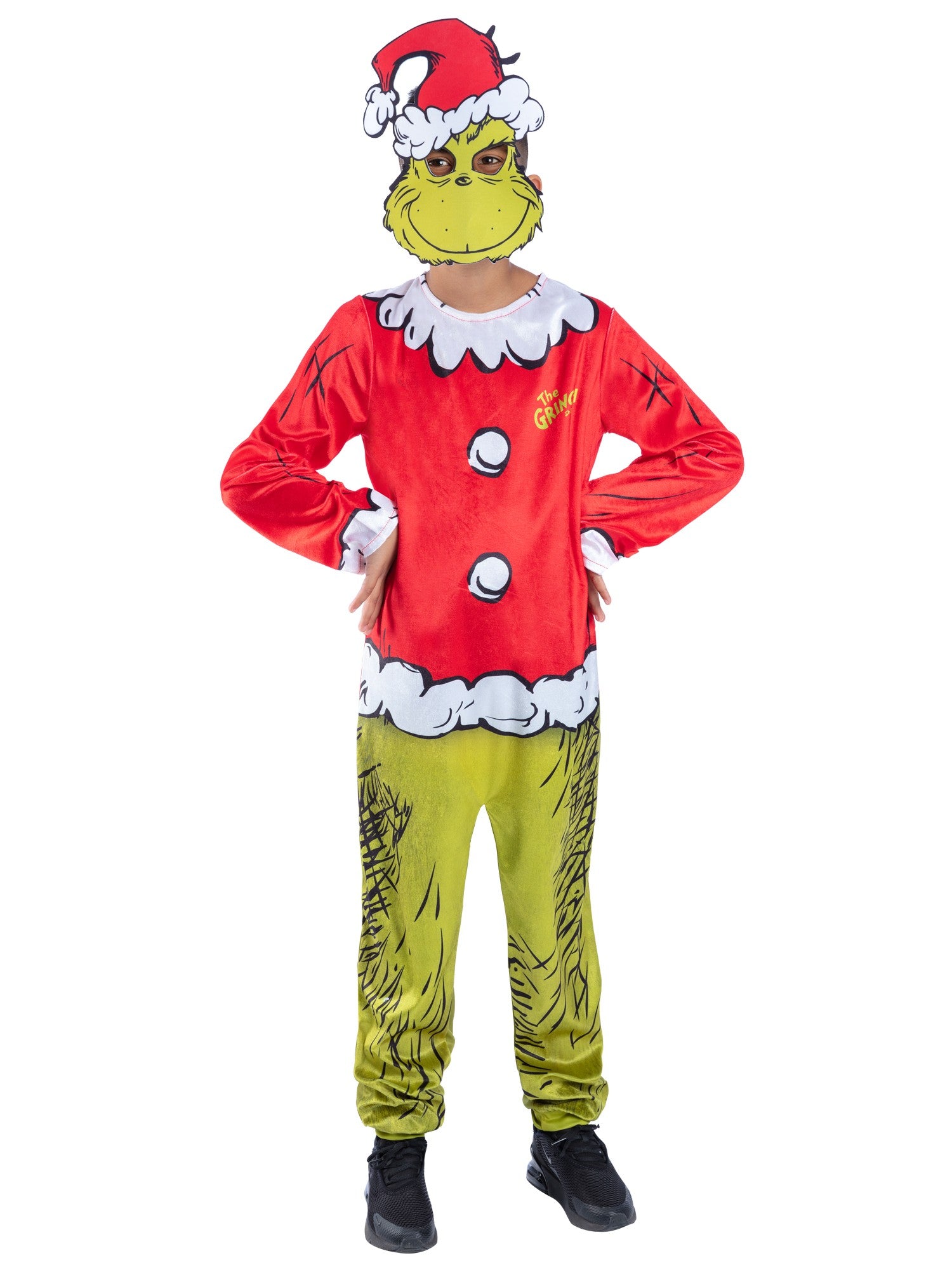 Dr Seuss The Grinch Santa Costume 1