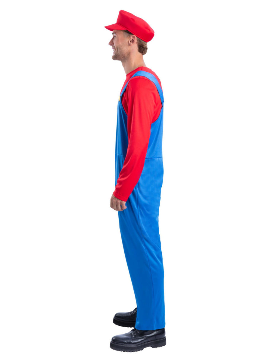 Red Plumber Costume - 4