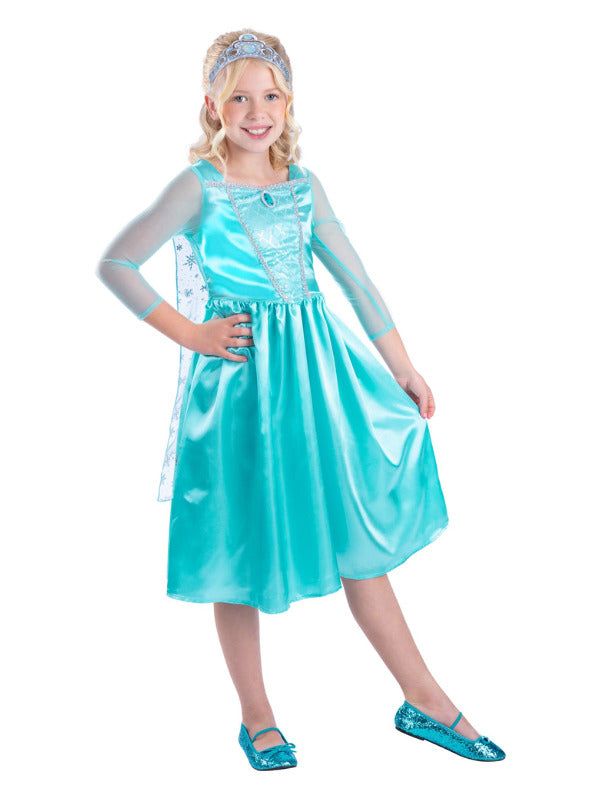 Ice Princess Costume, Blue - 2