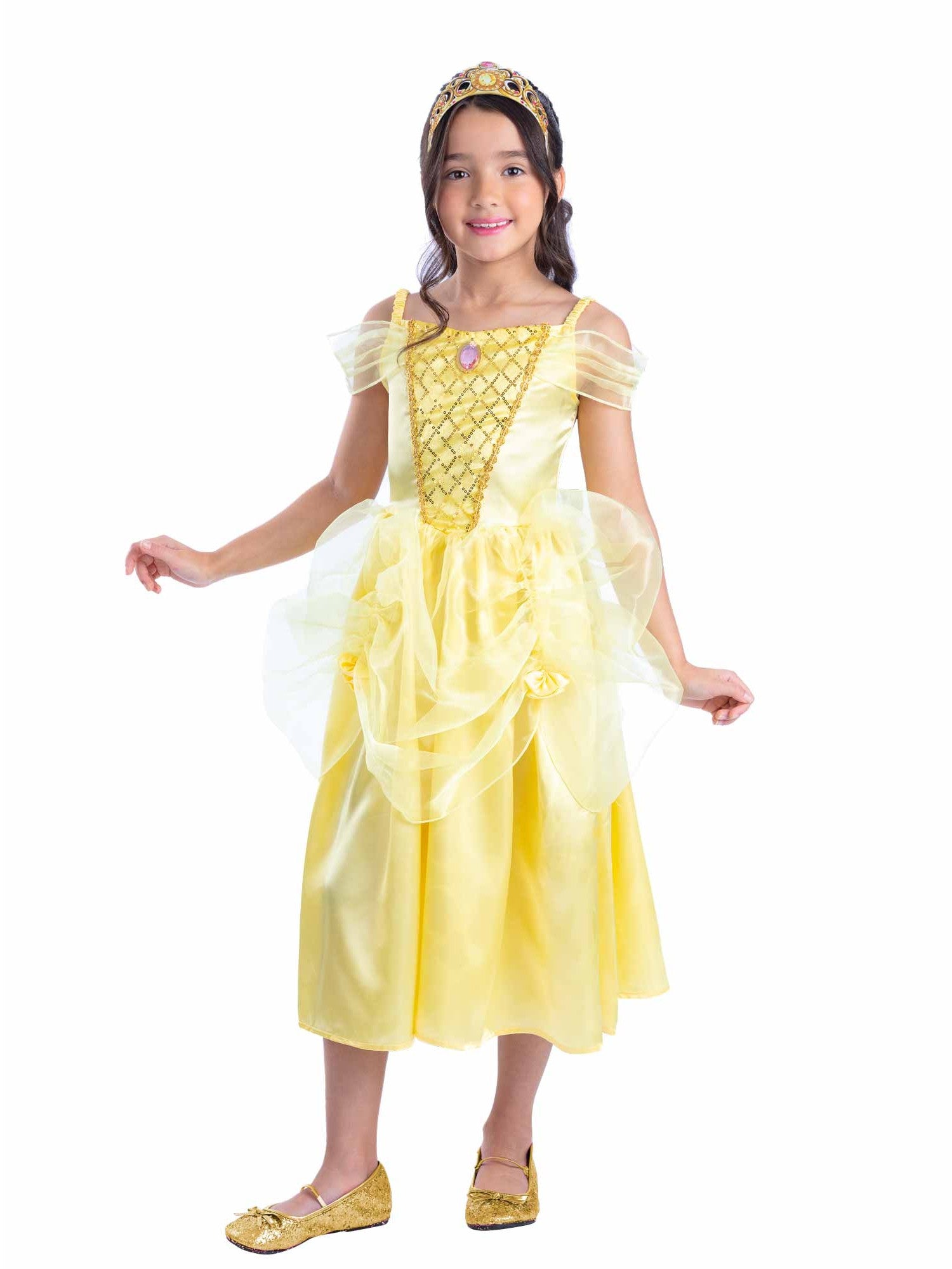 Golden Princess Costume 1