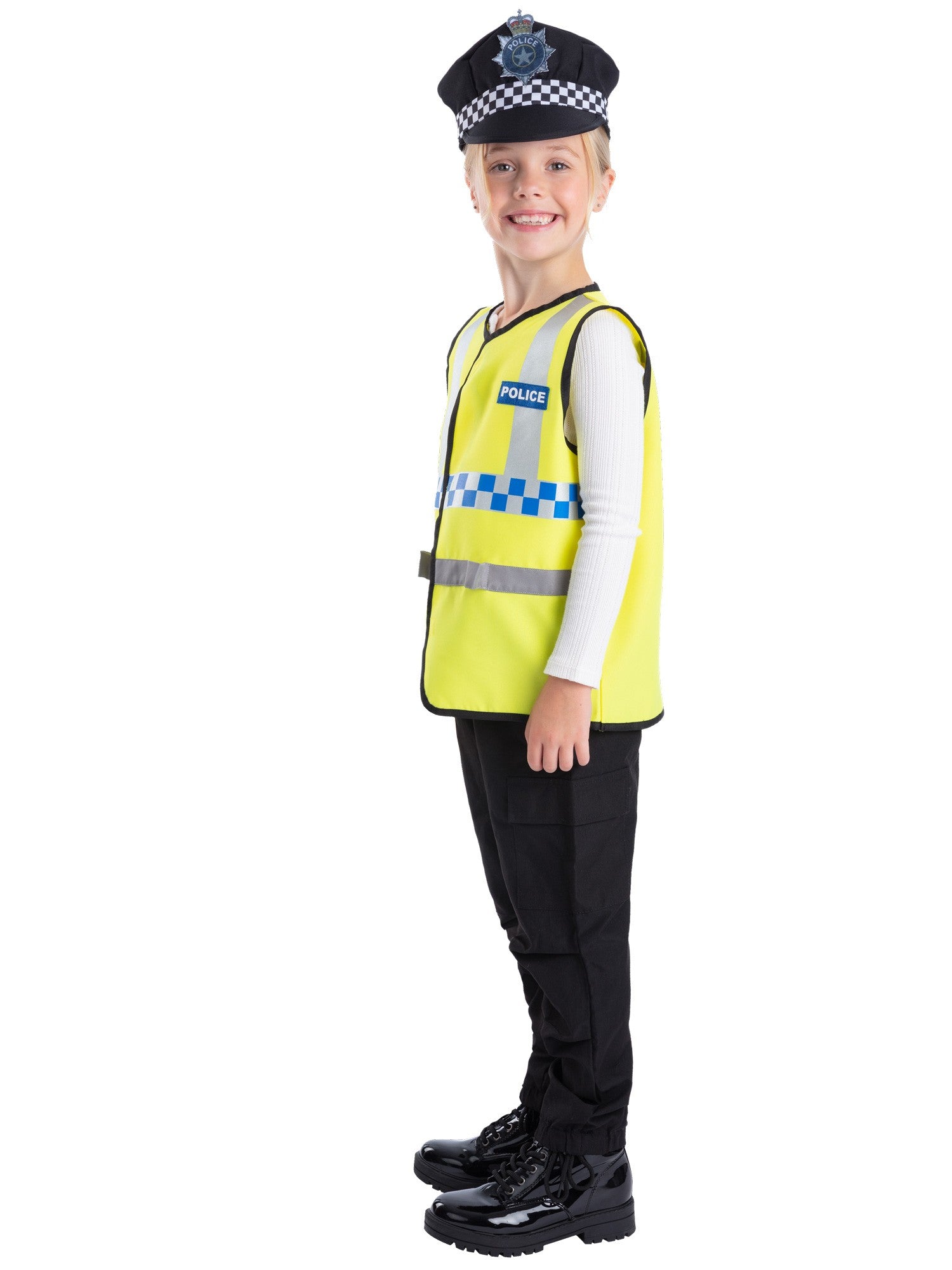 UK Police Kit with Vest, Hat & 5 Toy Accessories: 3