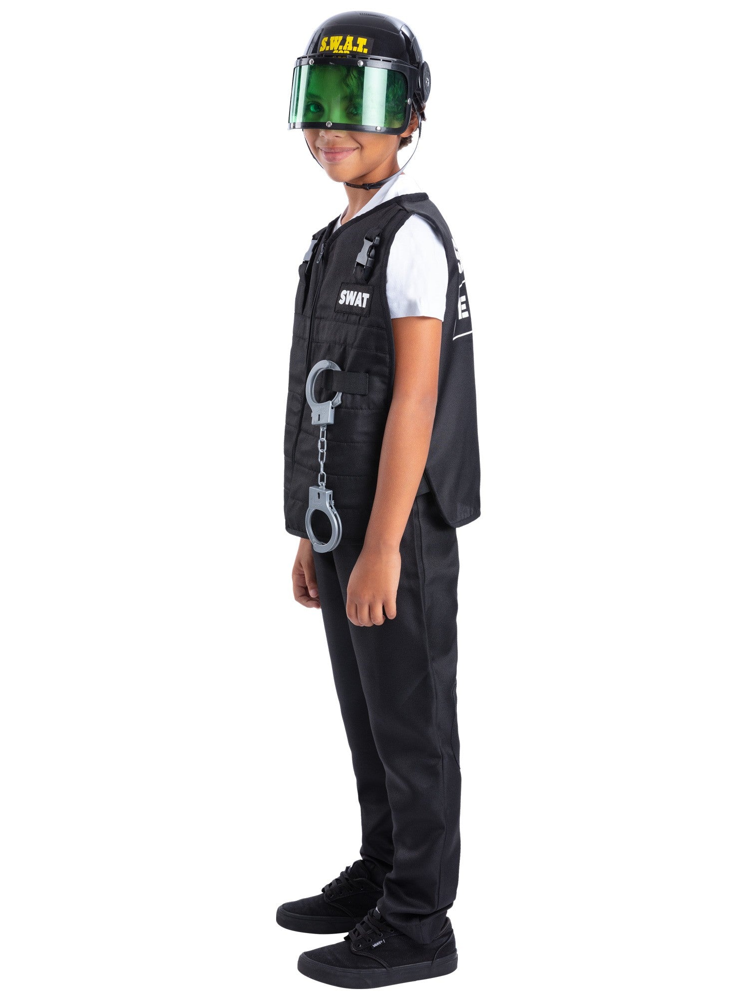 Swat Costume, with Vest, Hat & 4 Piece Toy 3