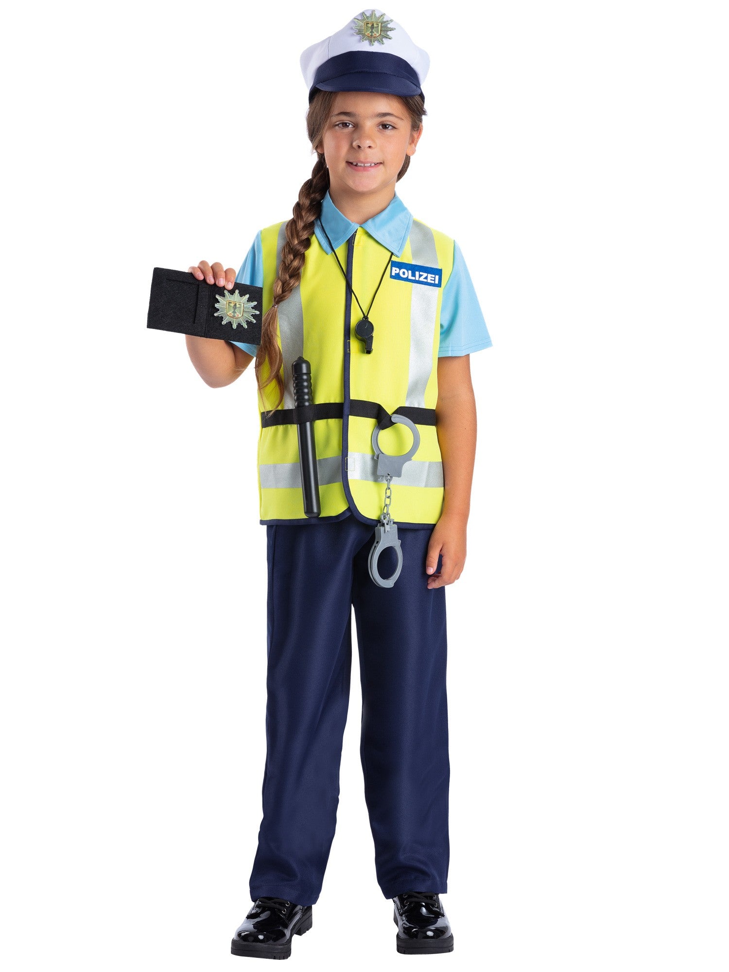 German Polizei Kit, with Top,Mock Vest,Hat&5 Piece 1