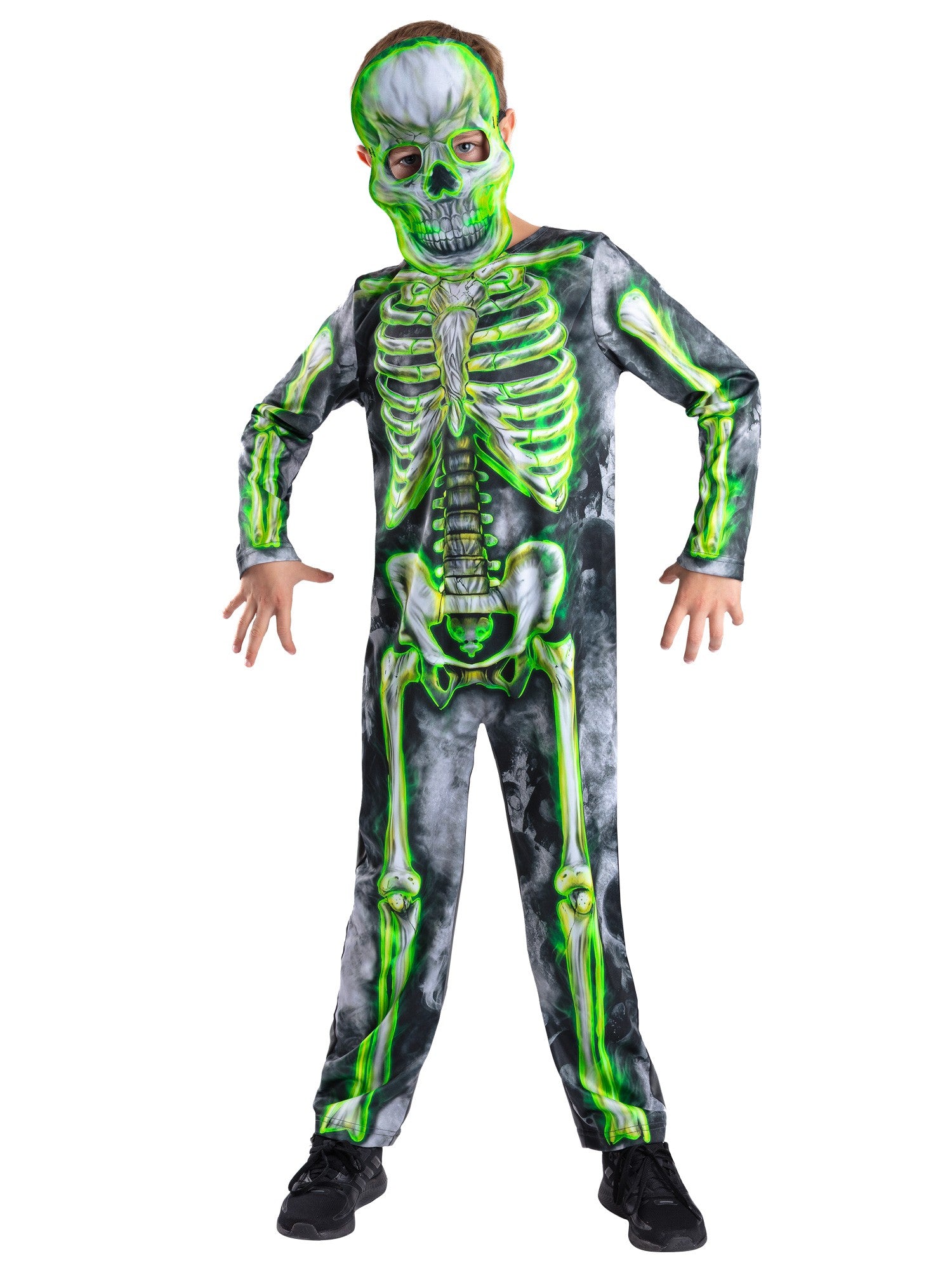 Glow Skeleton Costume 1