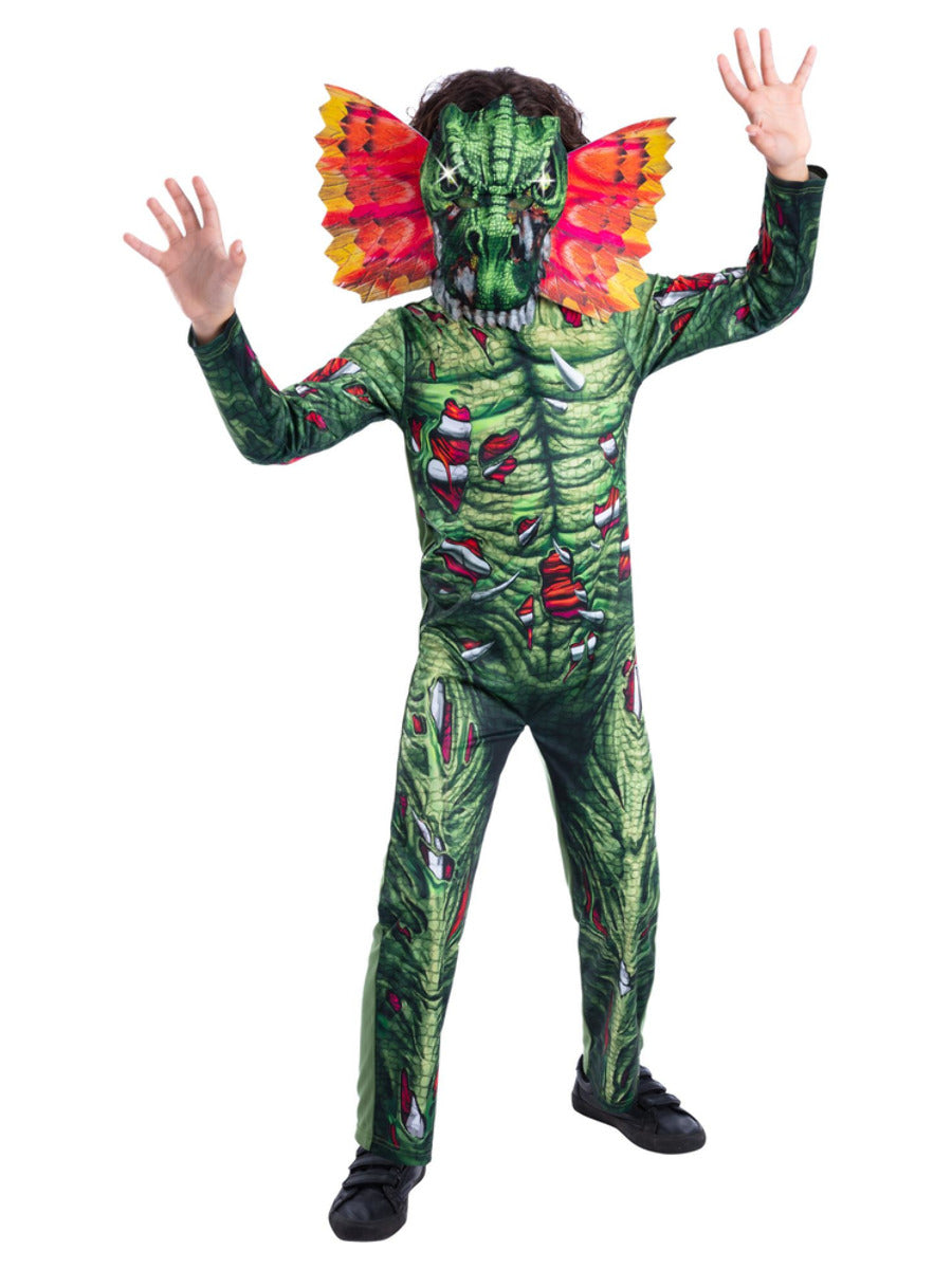 Light Up Zombie Dilophosaurus Dinosaur Costume - 5