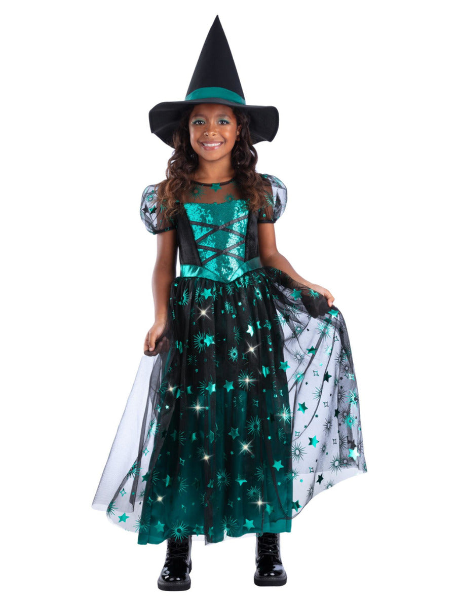 Emerald Witch Light Up Costume - 5