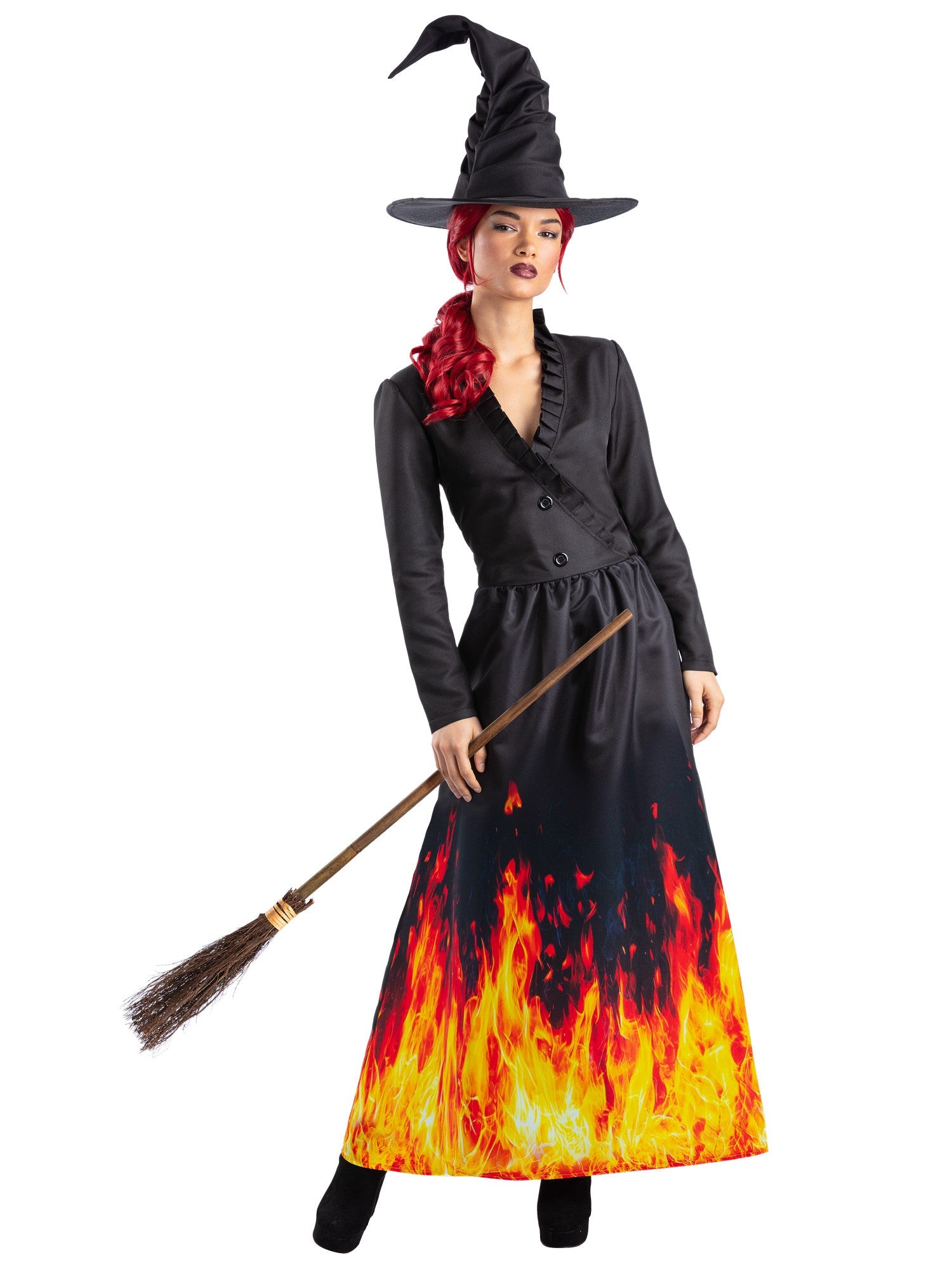 Burning Witch Costume 1