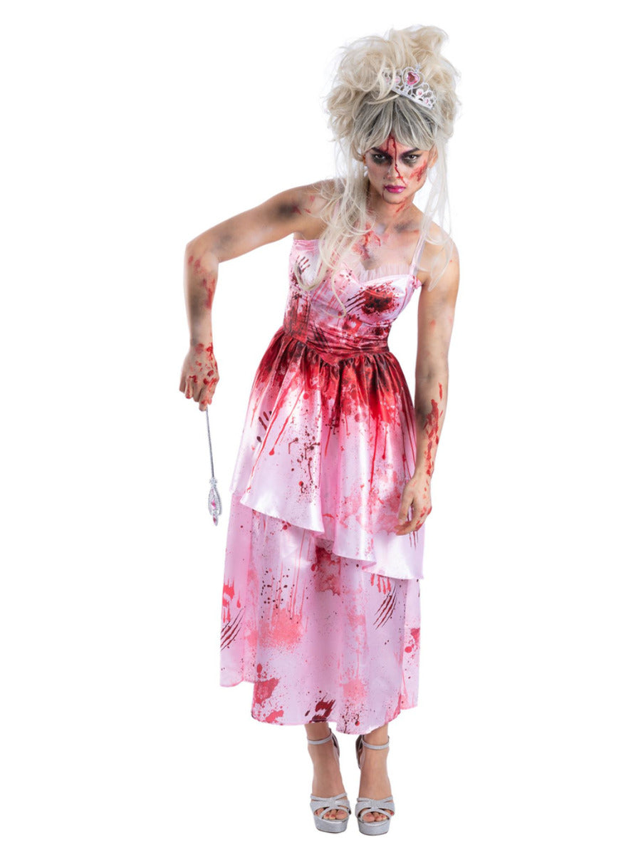 Zombie Pink Princess Costume - 5