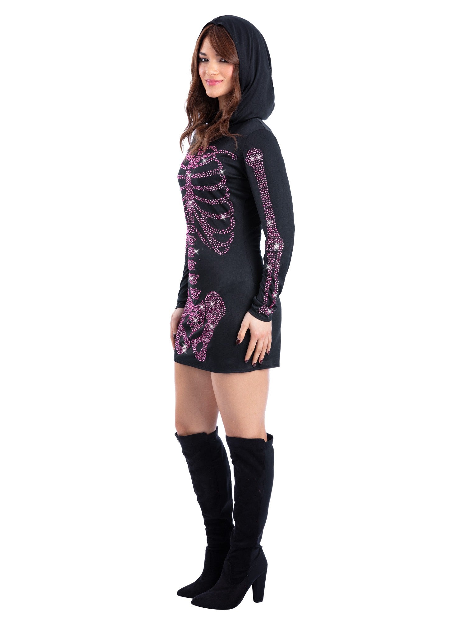 Fever Rhinestone Skeleton Costume 3