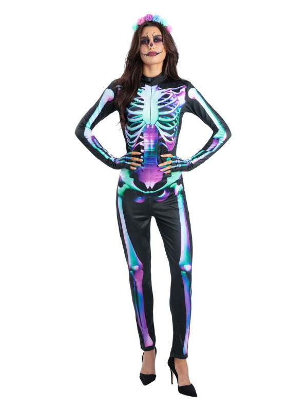 Bright Bones Skeleton Costume - 2