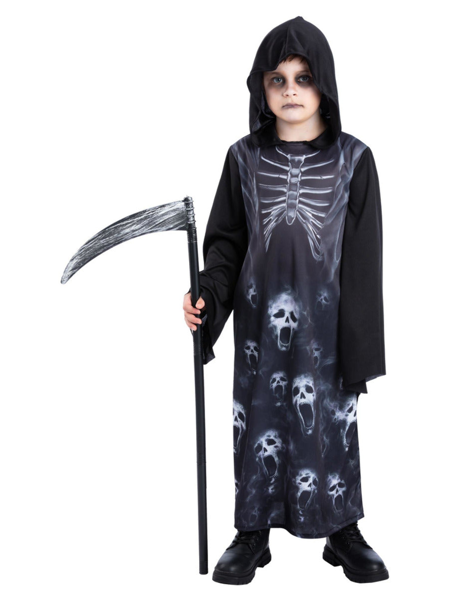 Screaming Reaper Costume, Unisex - 5