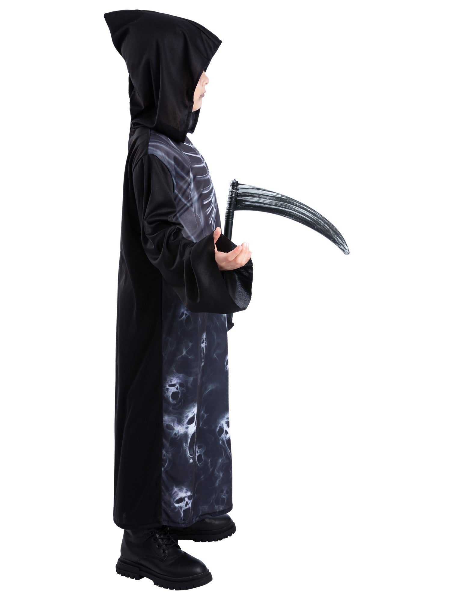 Screaming Reaper Costume, Unisex 3