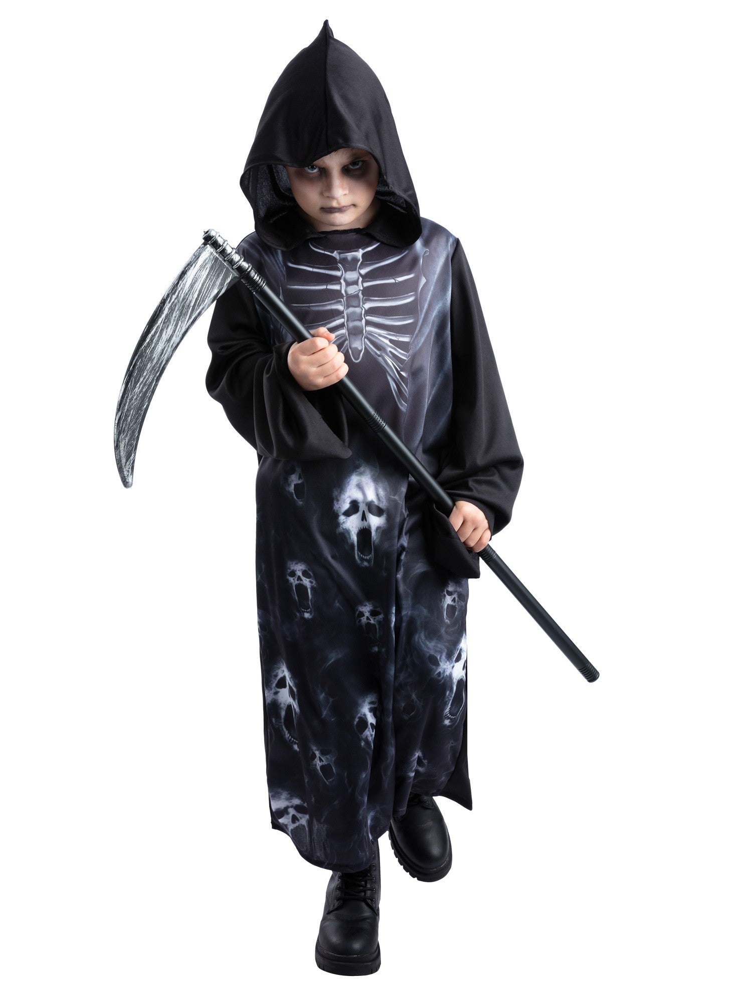 Screaming Reaper Costume, Unisex 1