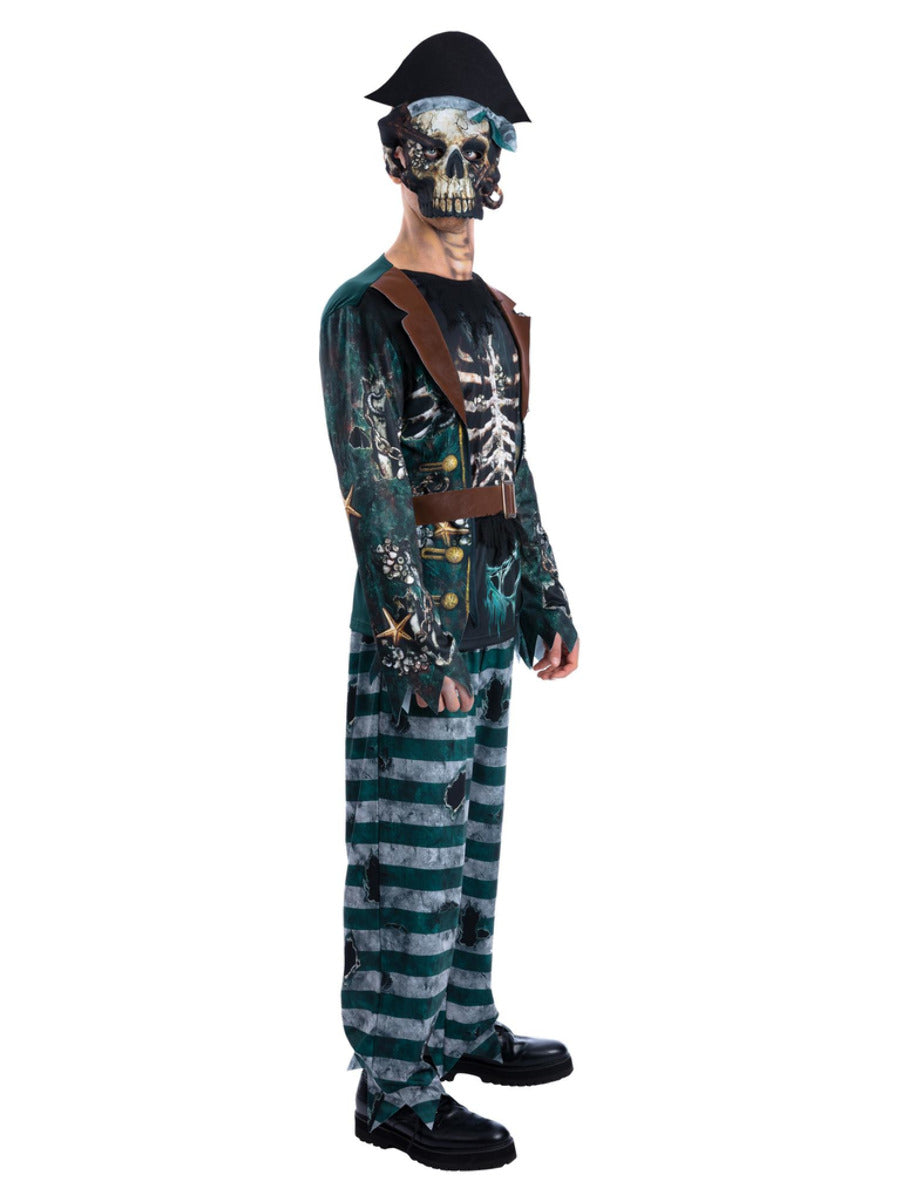 Skeleton Pirate Captain Costume - 4