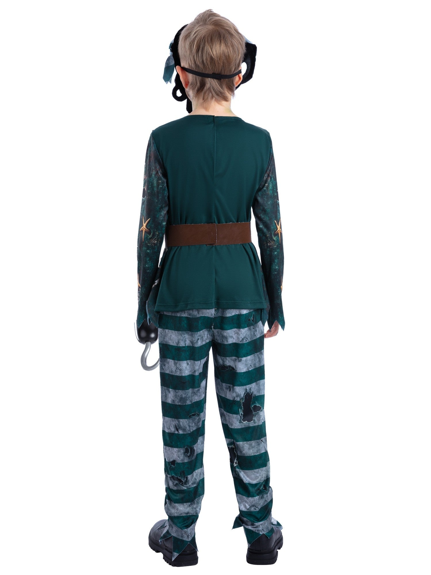 Skeleton Pirate Deck Hand Costume 2