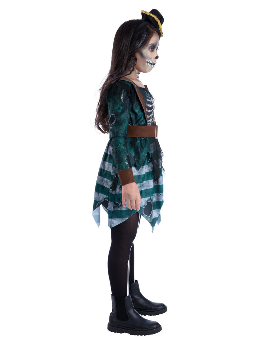 Skeleton Pirate Maiden Costume  - 4