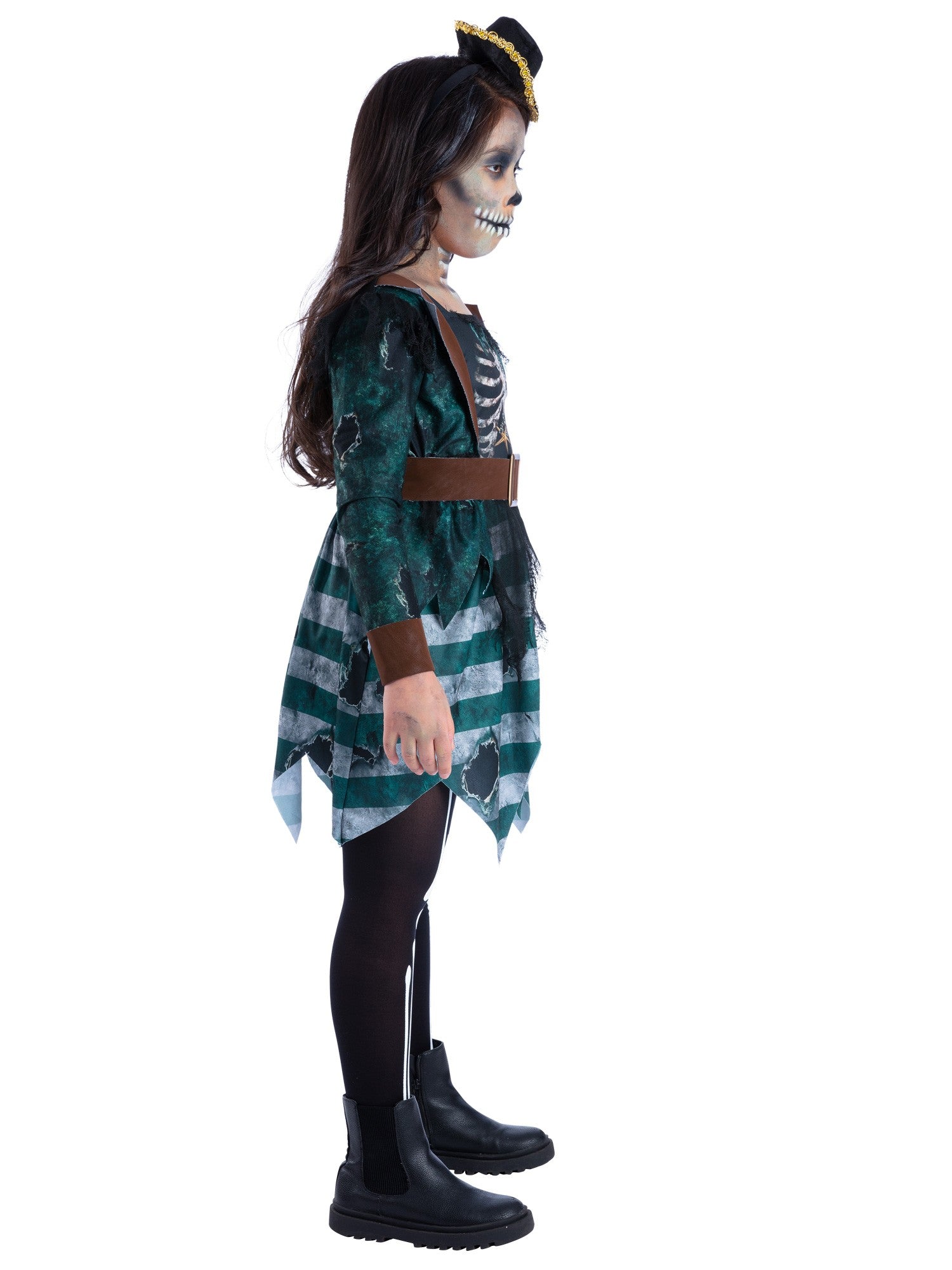 Skeleton Pirate Maiden Costume 3