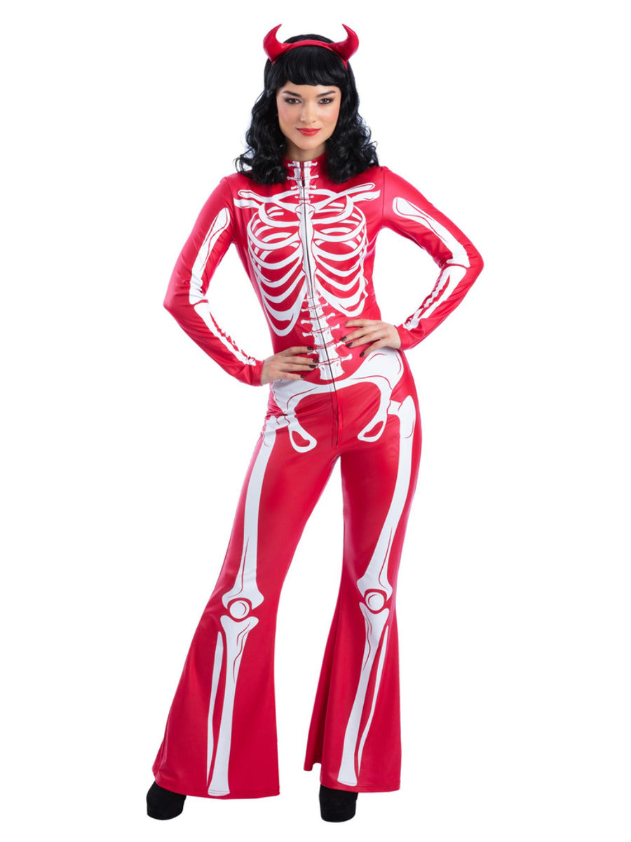 Fever Devil Skeleton Costume - 1