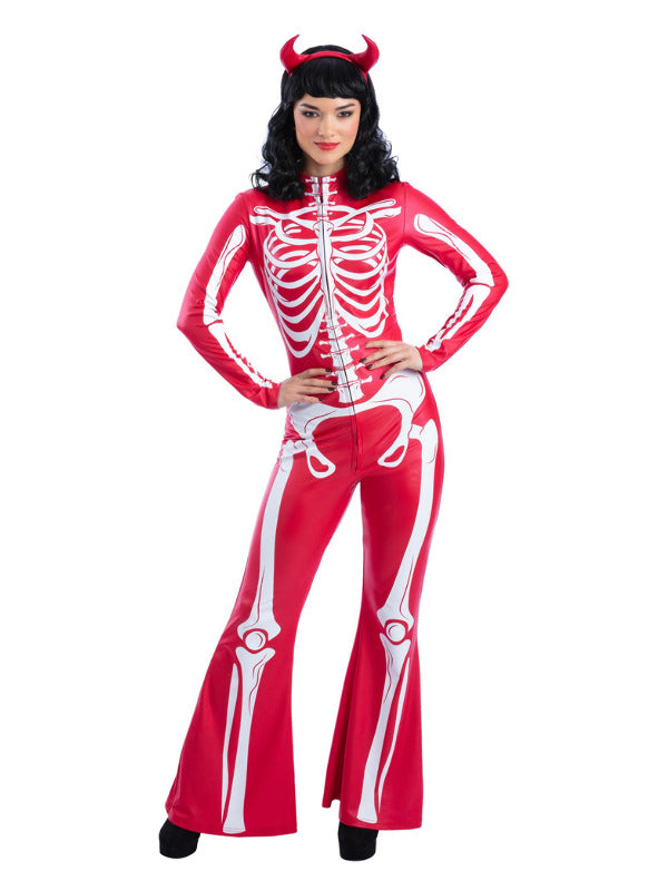 Fever Devil Skeleton Costume - 2
