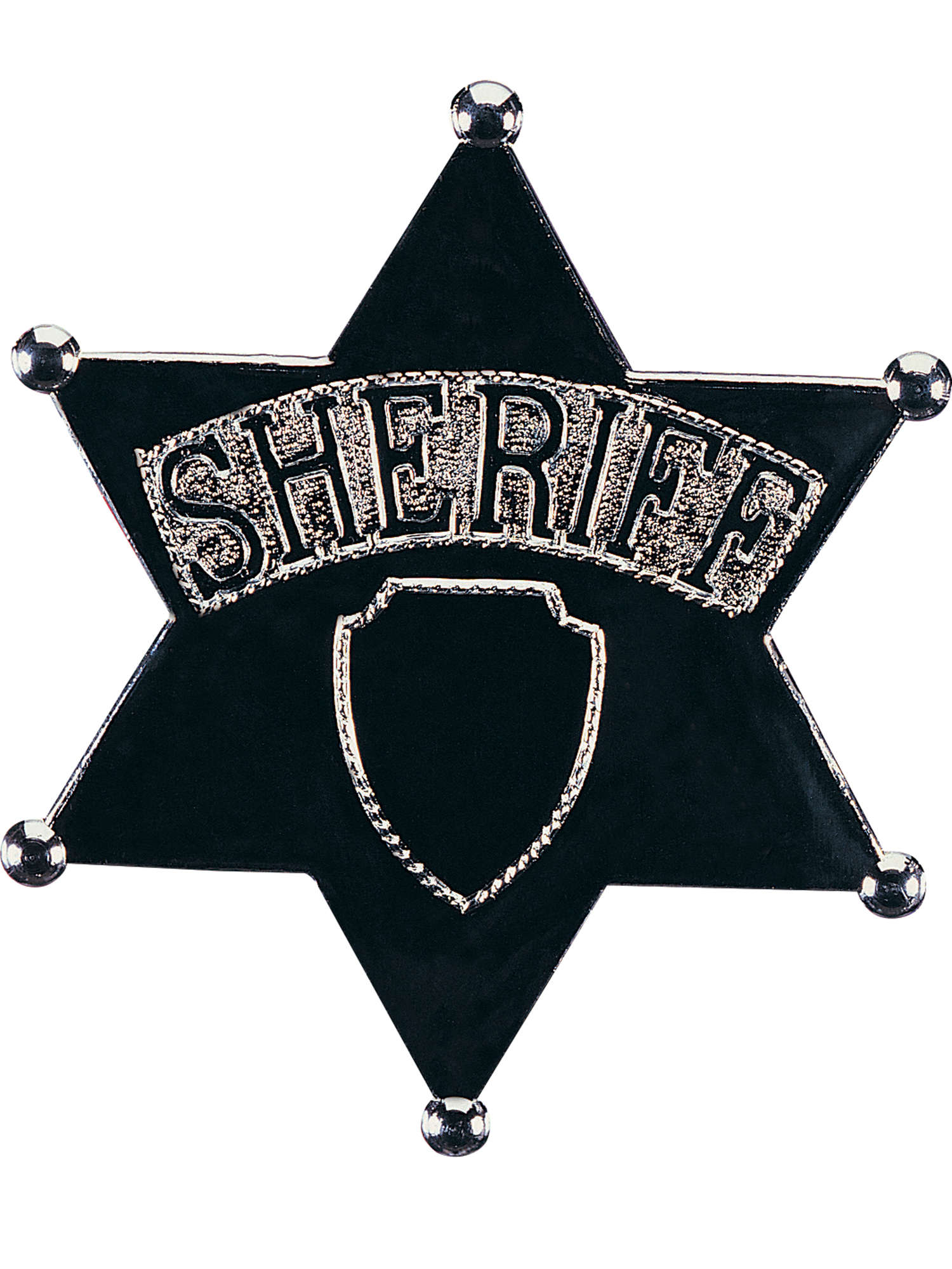 7" Jumbo Sheriff Badge