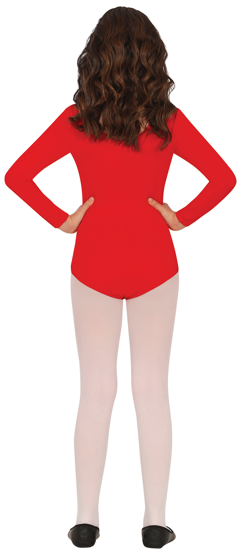 LONG SLEEVE RED MAILLOT