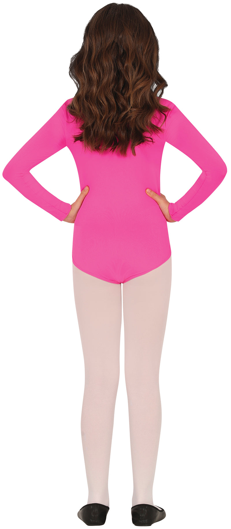 LONG SLEEVE FUCHSIA MAILLOT