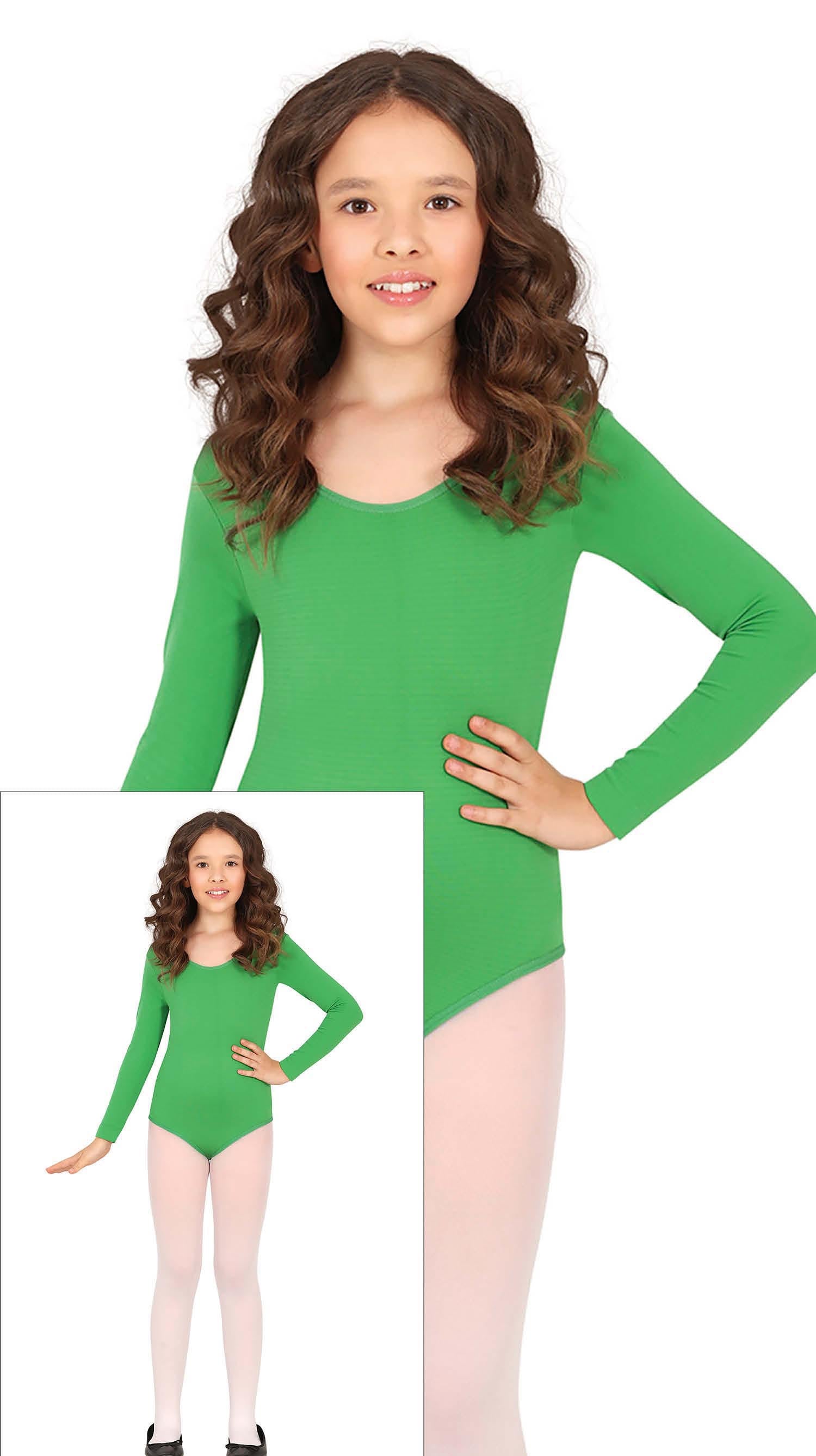 LONG SLEEVE GREEN MAILLOT