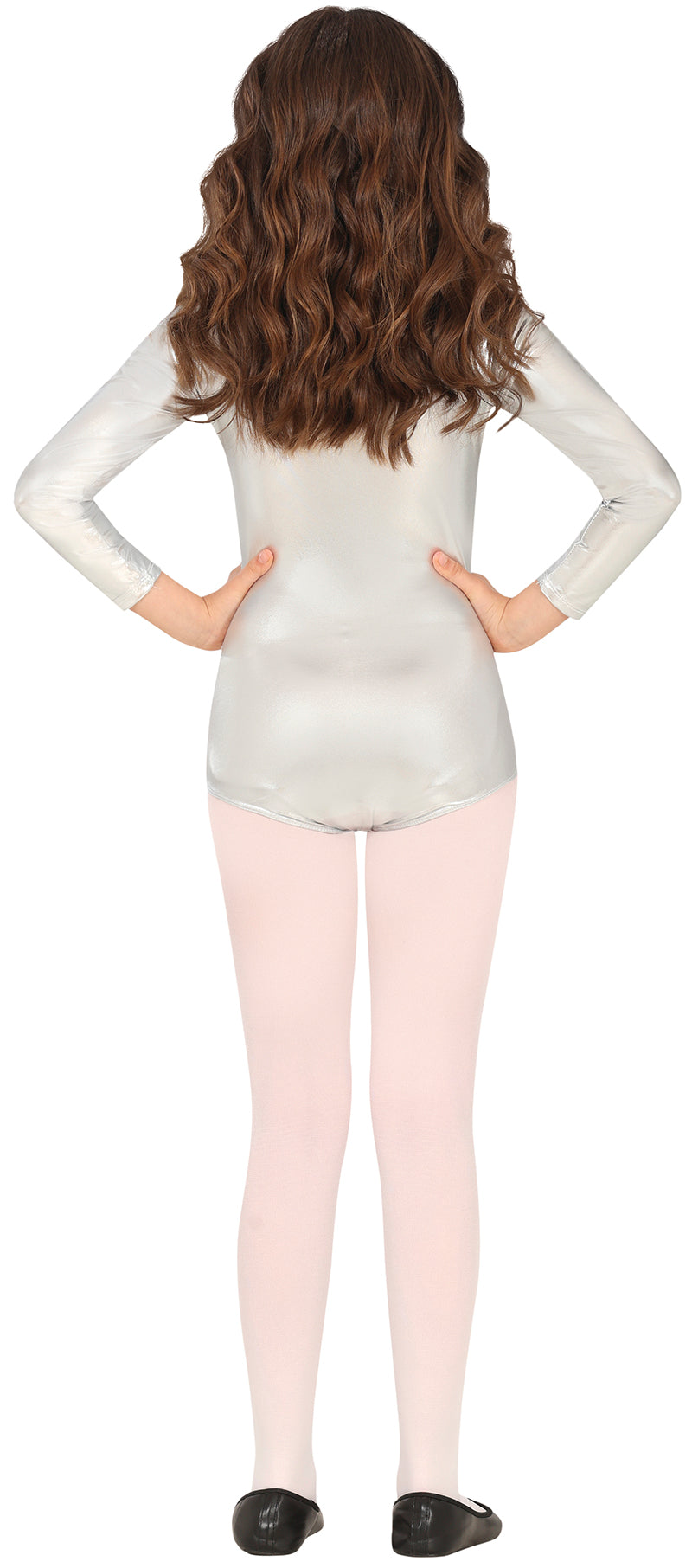 LONG SLEEVE METAL.SILVER MAILLOT