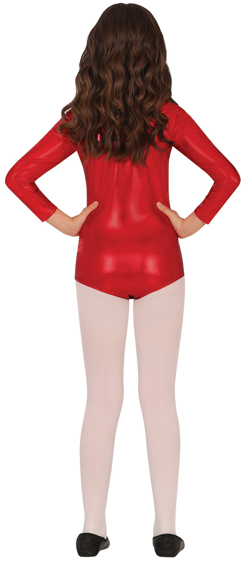LONG SLEEVE METAL.RED MAILLOT