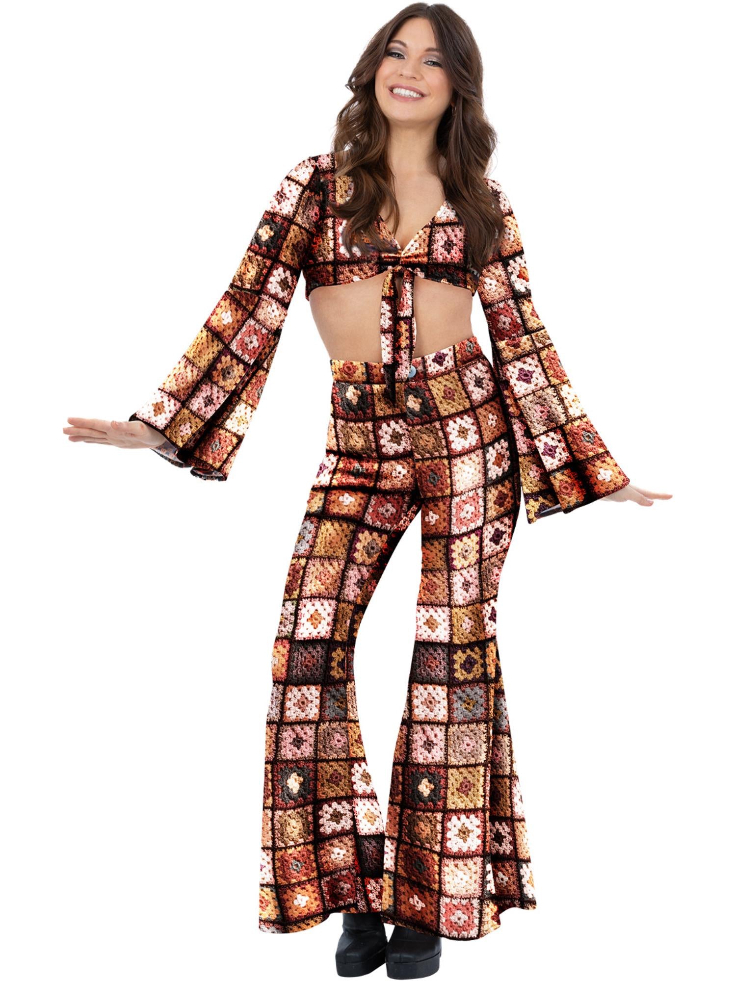 Fever 60s Vintage Crochet Costume 1