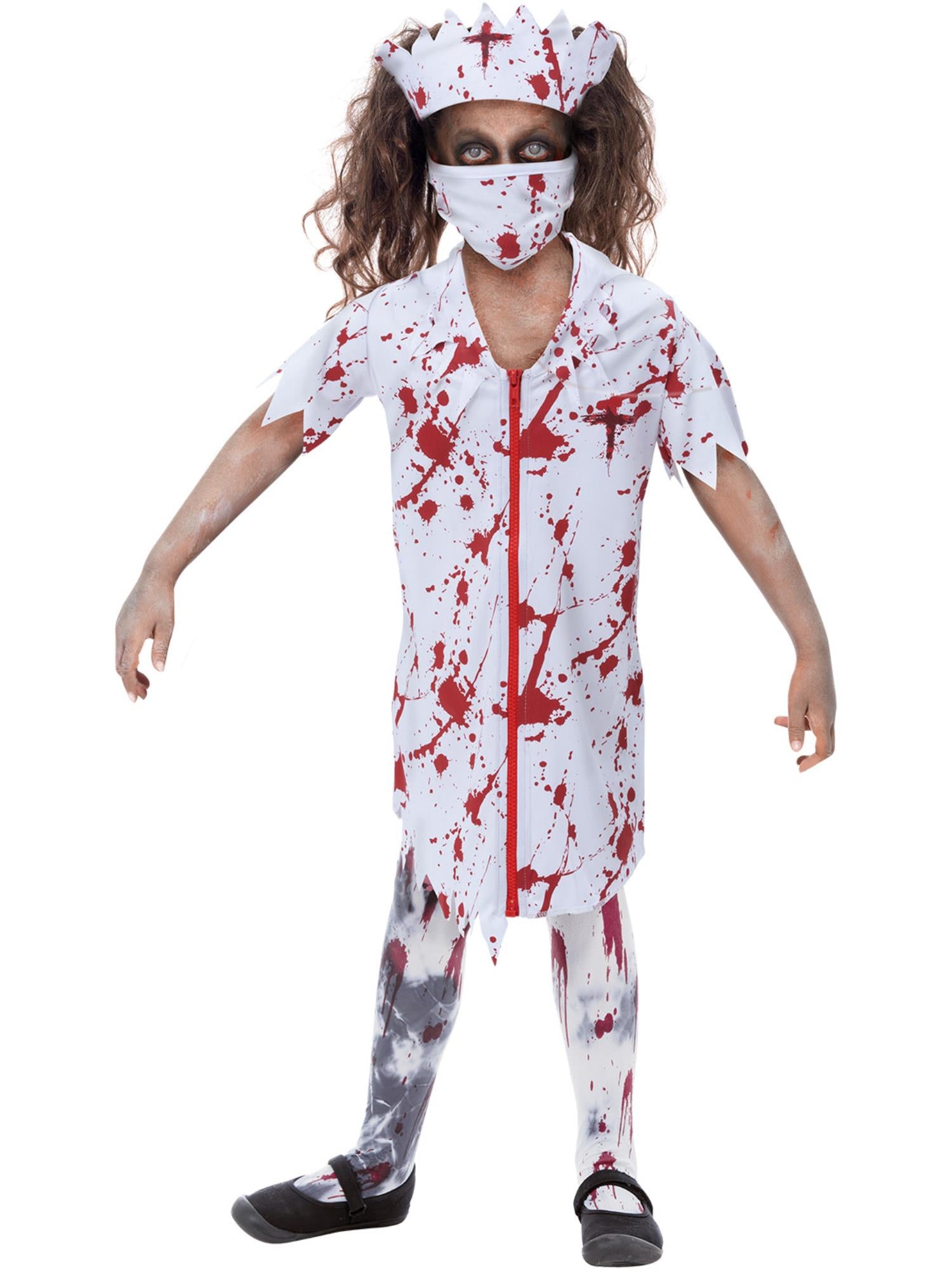 Zombie Nurse Girls Costume 1