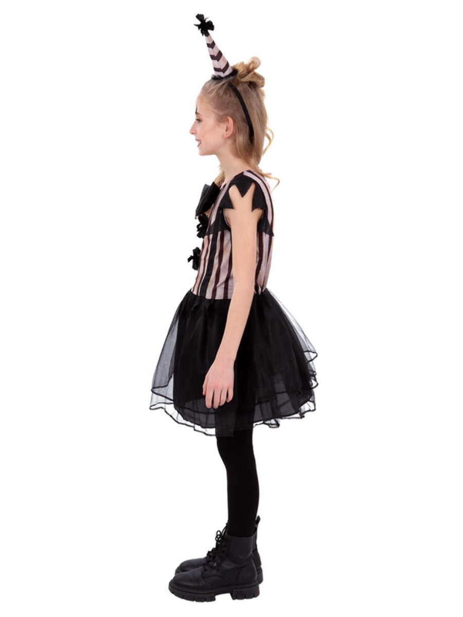 Dark Vintage Clown Costume, Girls - 4