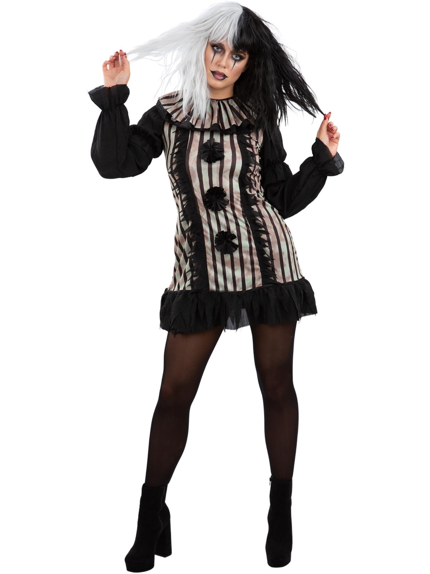 Dark Vintage Clown Costume 1