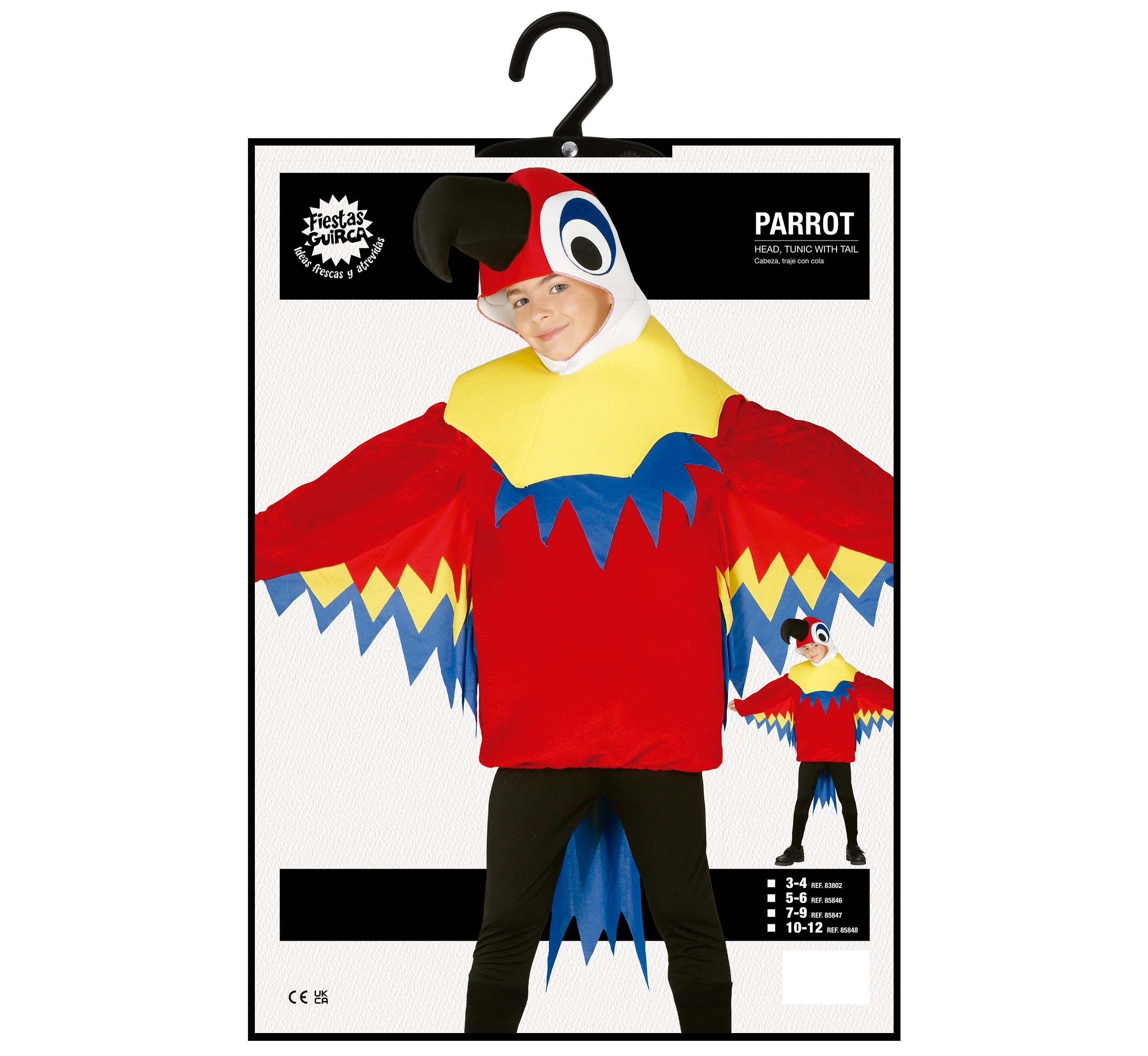 CHILD LITTLE PARROT, 3-4 YEARS