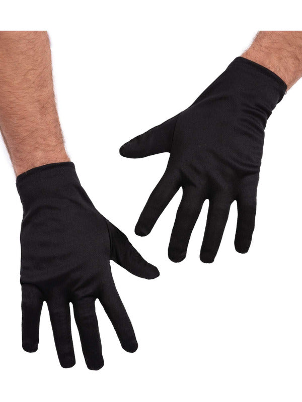 Short Black Gloves - 2