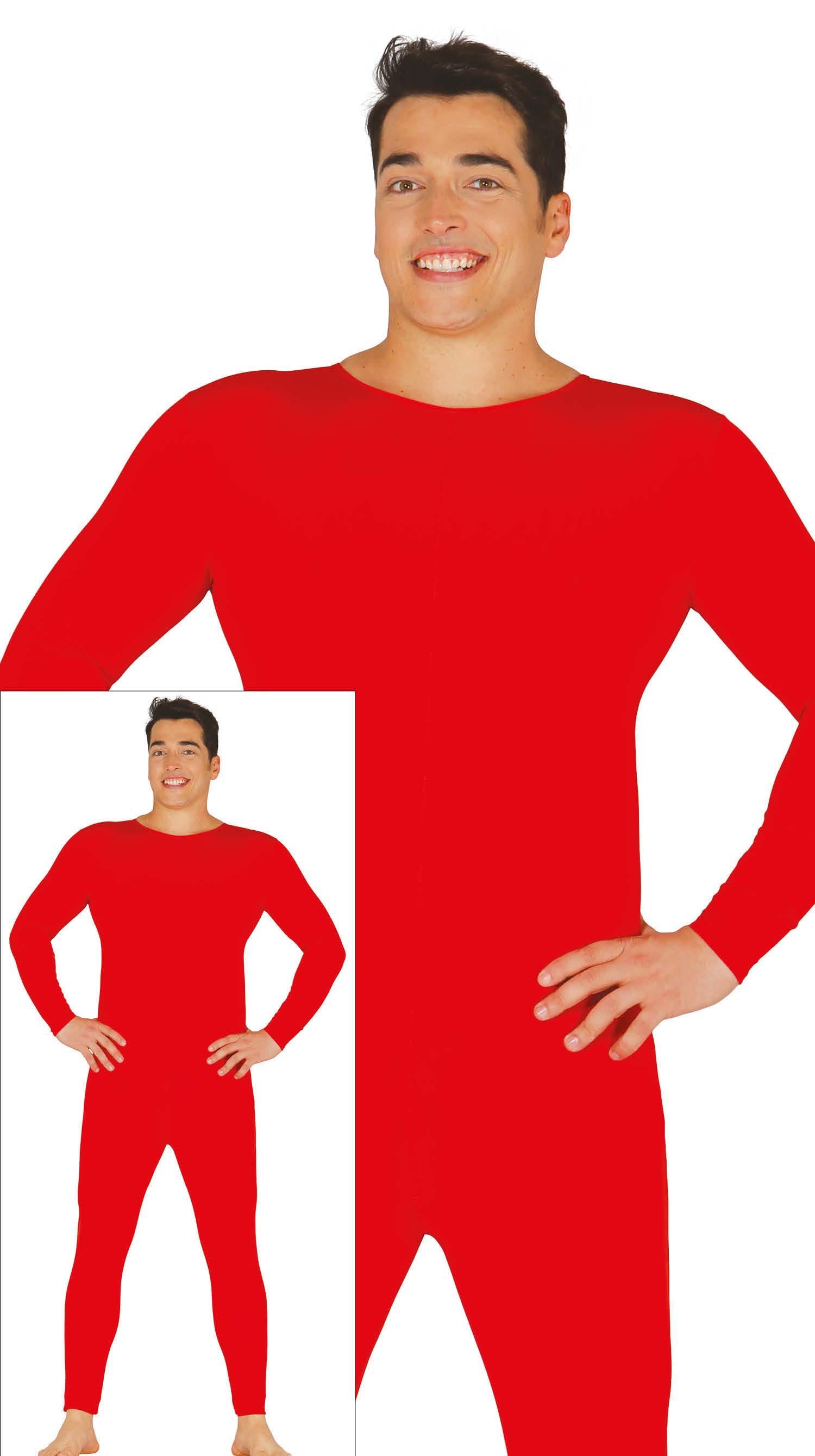 LONG SLEEVE RED MAILLOT