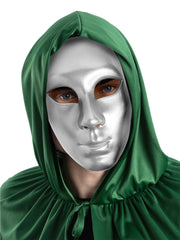 Silver Robot/Mime Masquerade Mask 1