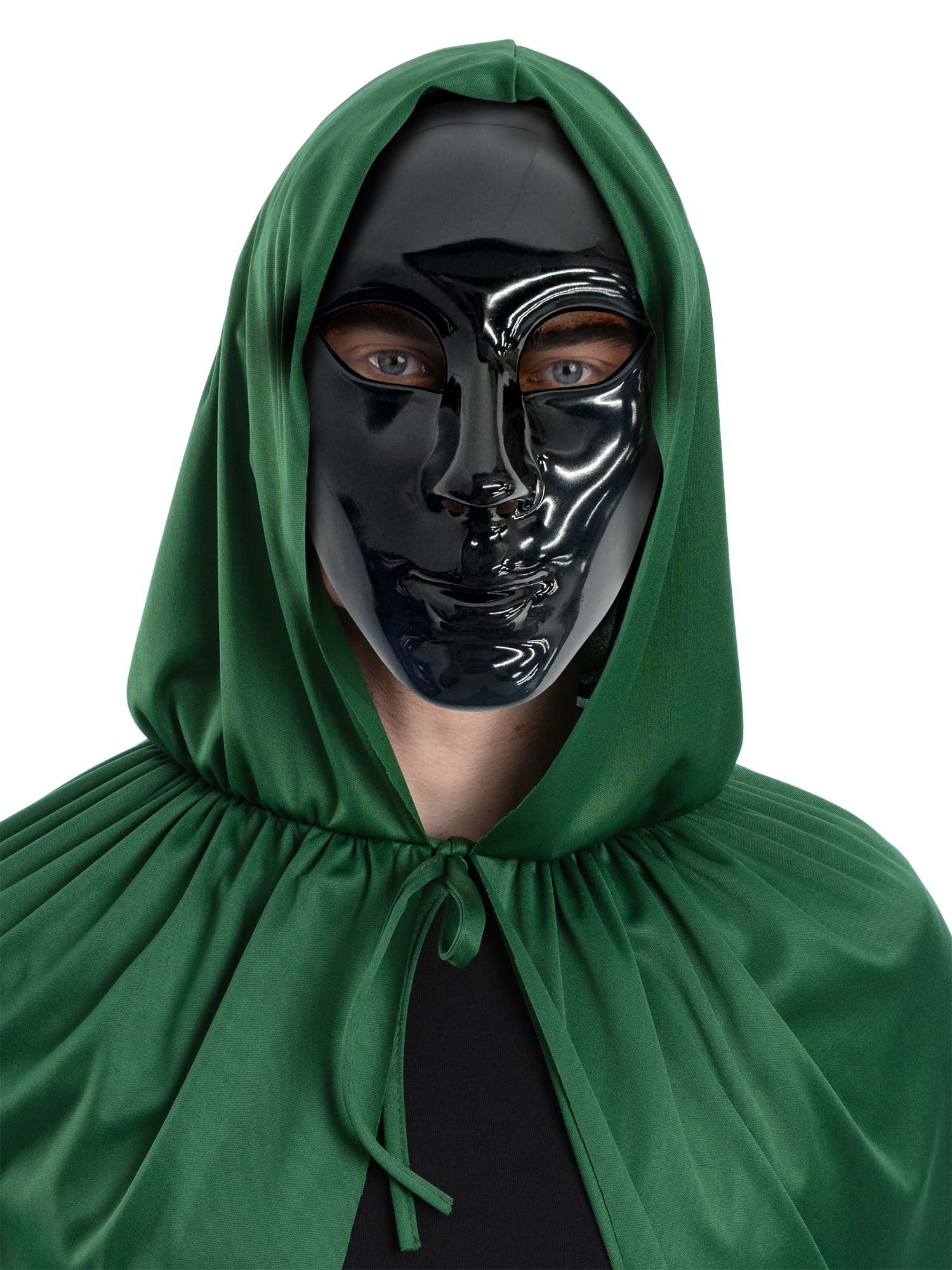 Black Robot/Mime Masquerade Mask 1