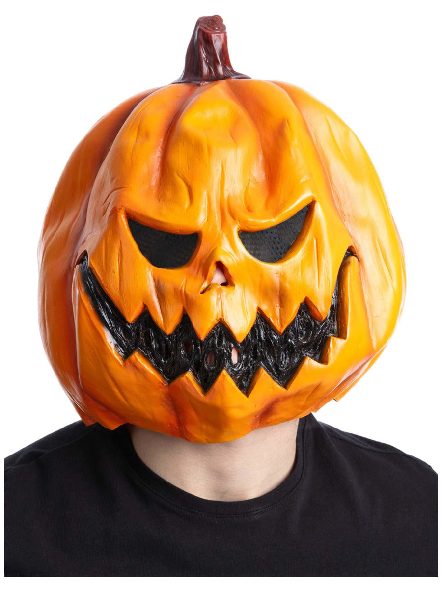 Pumpkin Latex Mask - 1