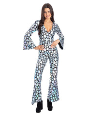 Star Gazer Diva Costume, Holographic Iridescent - 1