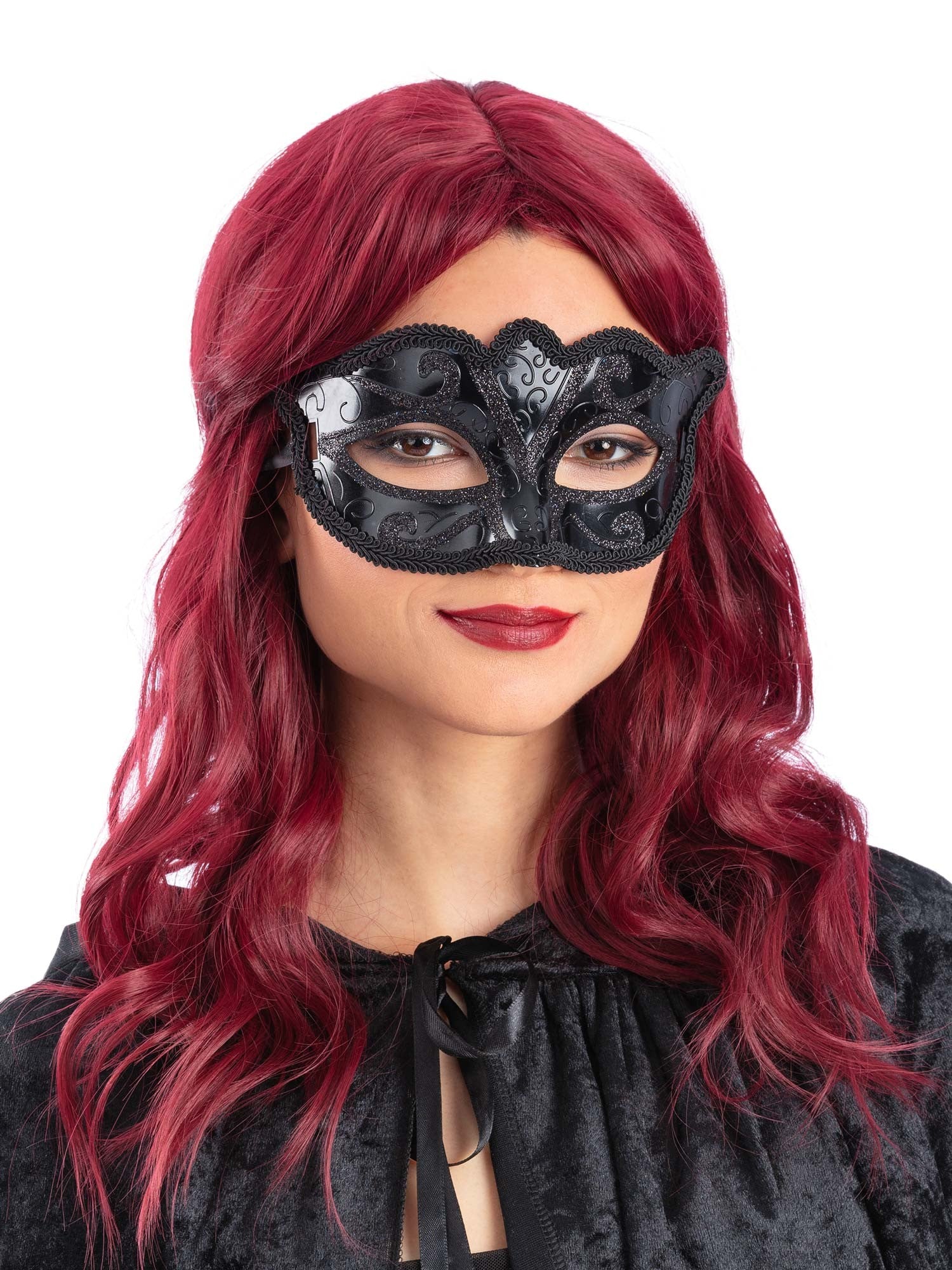 Black Venetian Masquerade Eyemask 1